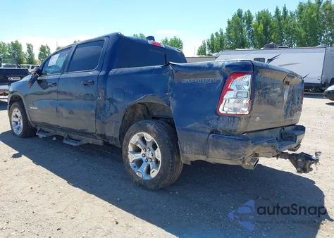 2022 Ram 1500 Big Horn 4X4 5'7 Box from USA, damaged, VIN 1C6SRFFT0NN449473